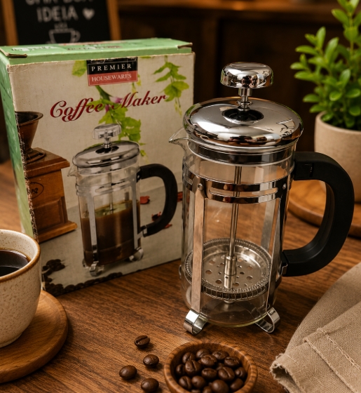 Cafeteira de prensa francesa