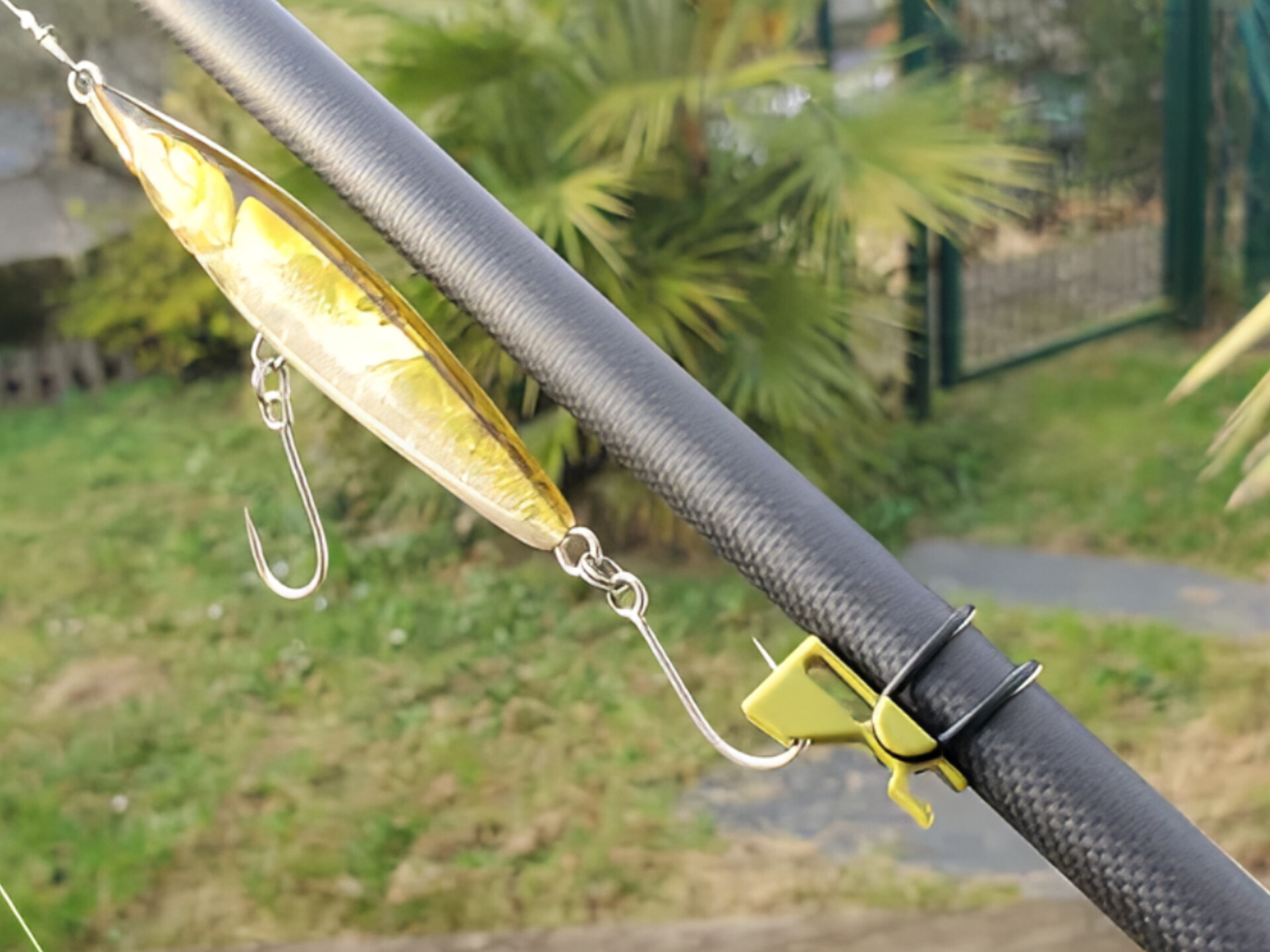 Suporte para Anzol de Vara de Pesca