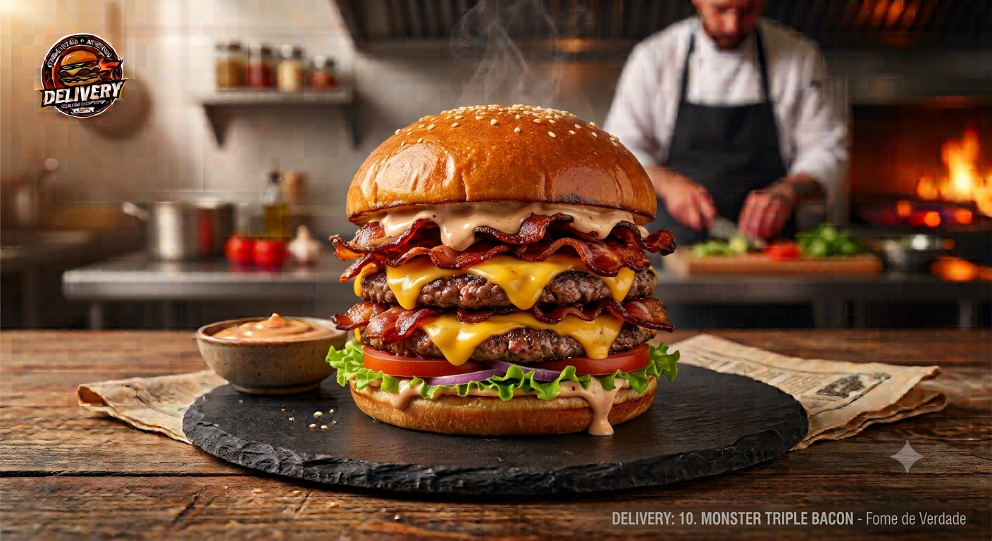 Monster Triple Bacon