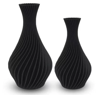 2 Vasos em Espiral 3D