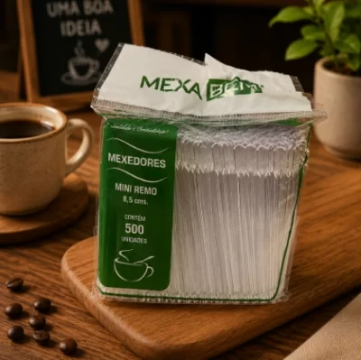 Mexedor de Café Plástico (500 Unid)