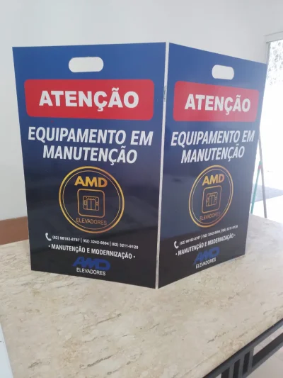 Placas de Identificação de Ambientes
